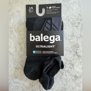 NWT Balega Ultralight Black No-Show Socks